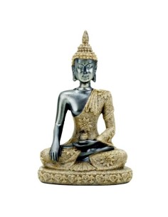 figurine bouddha en acier modèle brennan