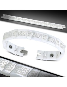Bracelet céramique blanche modèle Barko