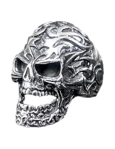 Bague skull  en argent modèle Benaia