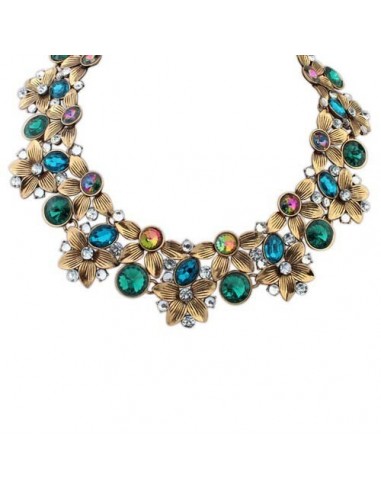 Collier mode multicolore