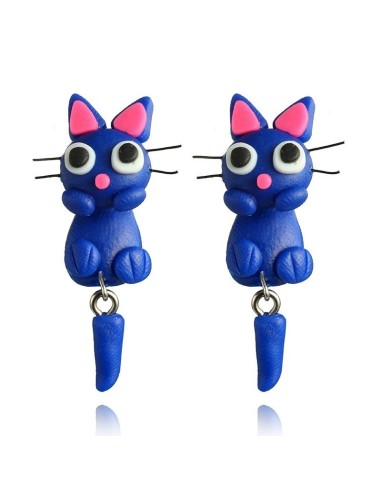 Boucles d'oreilles chat modèle Bunaiah