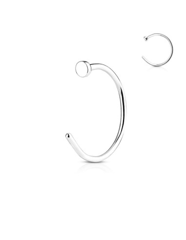 Piercing nez anneau en acier modèle Biebish