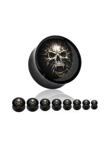 Piercing plug skull modèle Babiban