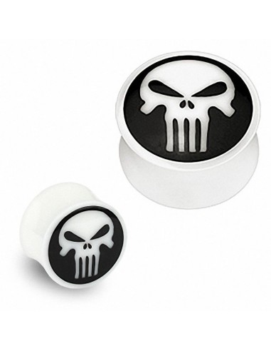 Piercing plug skull modèle Bebidan