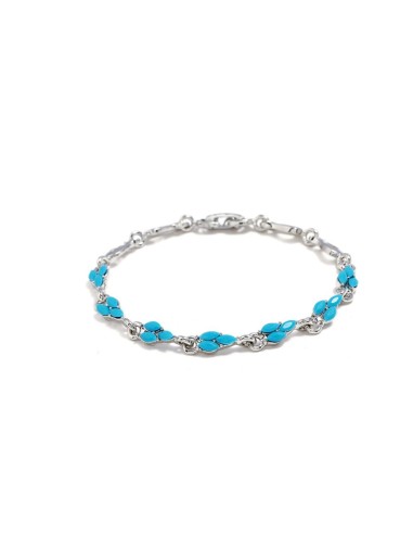 Bracelet bleu modèle bauck