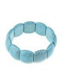 bracelet élastique style turquoise