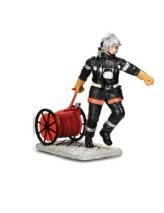 Figurine Pompier avec dévidoir modèle Biorchy