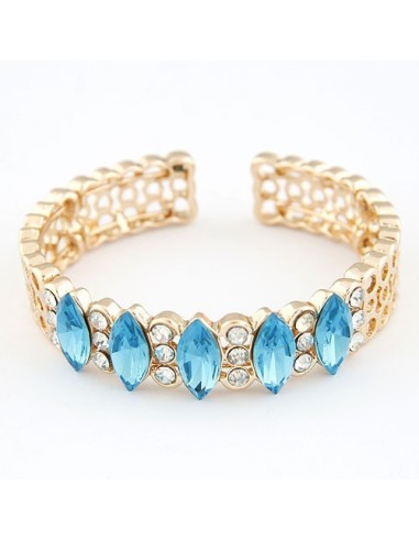 Bracelet bleu turquoise  modèle Bucchus