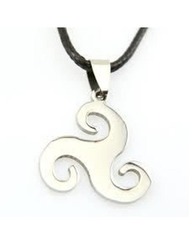Pendentif triskell acier modèle Barbara