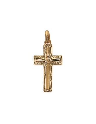 Pendentif croix plaqué or modèle Bessarion