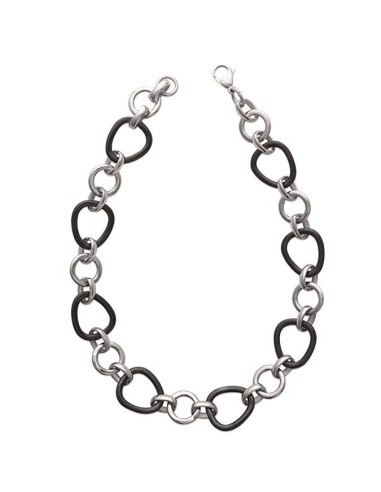 Pendentif ACIER et RUTHENIUM NEUF