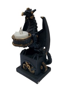 Statuette figurine dragon mécanique modèle Besso