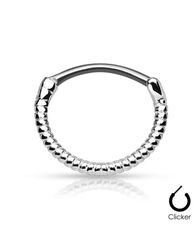 Piercing septum  style corde modèle Beeker