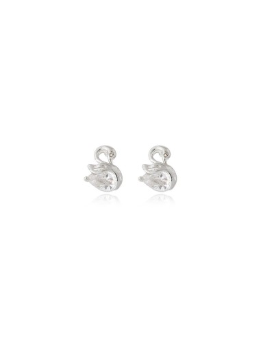 Boucles d'oreilles cygne  modèle Bonjamin