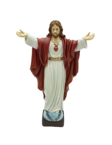 Statuette SACRE CŒUR DE JESUS 20 CMS modèle Biuyo