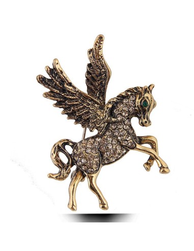 Broche  cheval ailé  modèle Aruadna