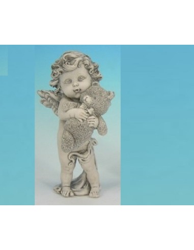 Figurine  ange  et son nounours modèle Bythanie
