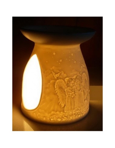 Brûle-parfum porcelaine - Anges modèle Avudan