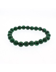 Bracelet vert style malchite modèle attila