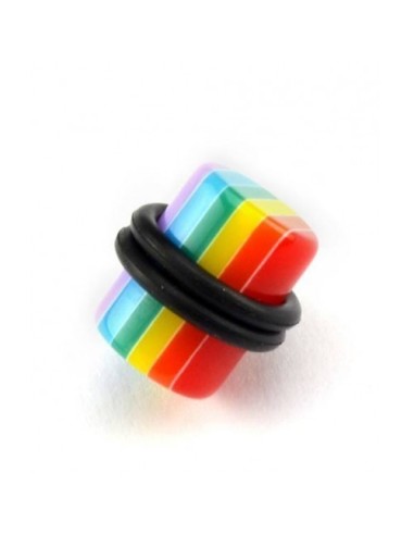 Piercing Plug multicolore modèle Alphose