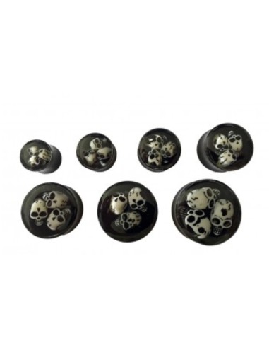 Piercing plug skull modèle Aristode