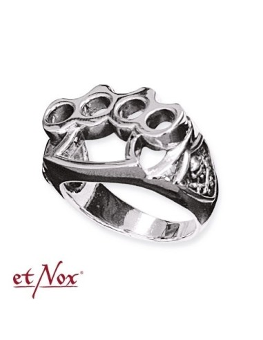 Bague acier coup de poing américain