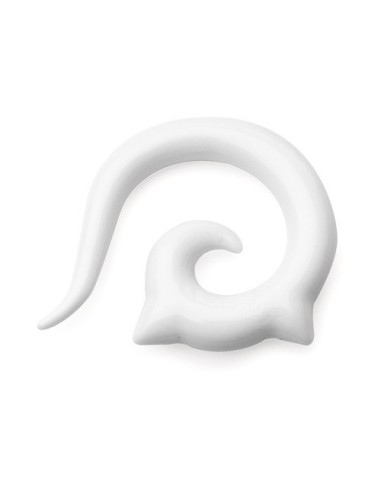 Piercing spirale blanc modèle Xonsyl
