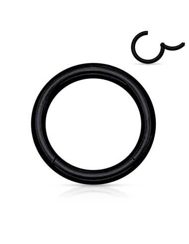 Piercing anneau 0.8 mm x 10 mm à segment