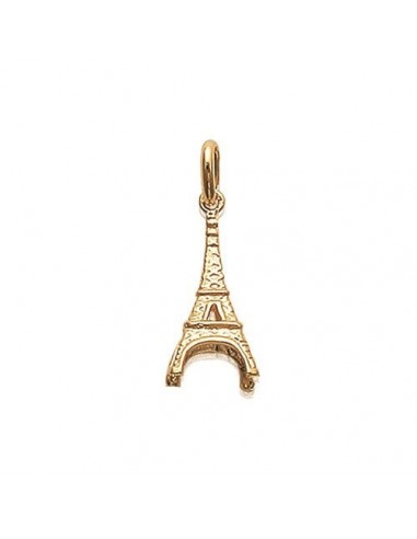 Pendentif en plaqué-or. Tour Eiffel