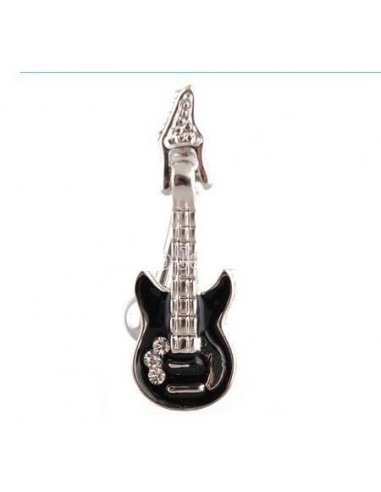 Piercing inversé guitare noire  modèle Bliote