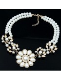 collier fantaisie perles