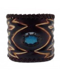 bracelet simili cuir indien