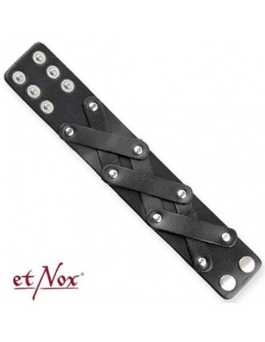 etNox - bracelet "Intersections noir"