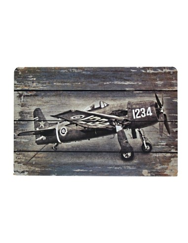 Plaque métal - Avion de guerre Blackburn Firebrand - 20x30