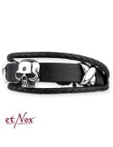 etNox - Bracelet "Skull mixte" en acier inoxydable