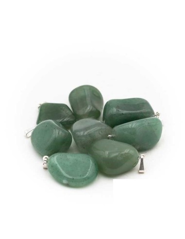 Pendentif pierre roulée Aventurine modèle Vinsyl