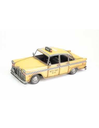Taxi jaune objet déco vintage modèle Buniame