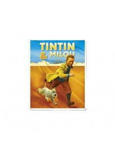 Plaid polaire Tintin modèle Beatusse