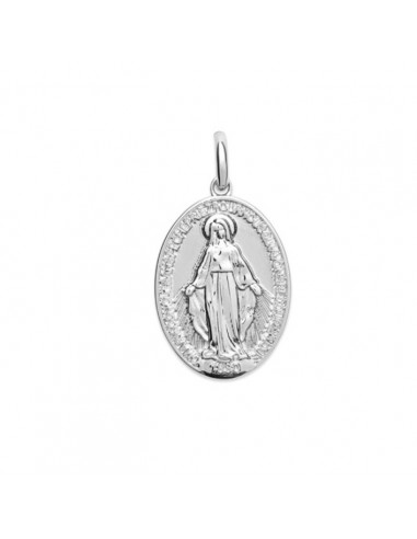 Pendentif sainte Vierge en argent modèle Avihue