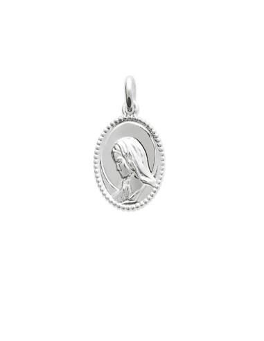Pendentif sainte Vierge en argent modèle Avihue