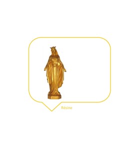 Statuette VIERGE DE Notre Dame de Fourvière modèle Adeodate