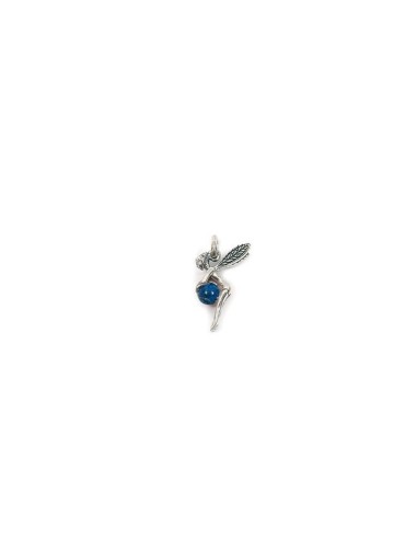 Pendentif fée en lapis lazuli Argent modèle Beates