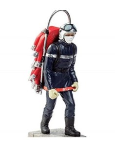 Figurine statuette Pompier portant rallonge modèle Beaullet