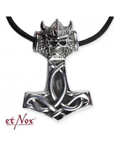 etNox-pendentif "Thor Hammer" en acier inoxydable
