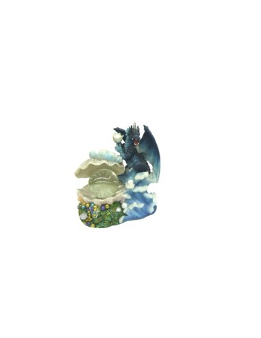 Figurine dragon bleu modèle  Barrionne