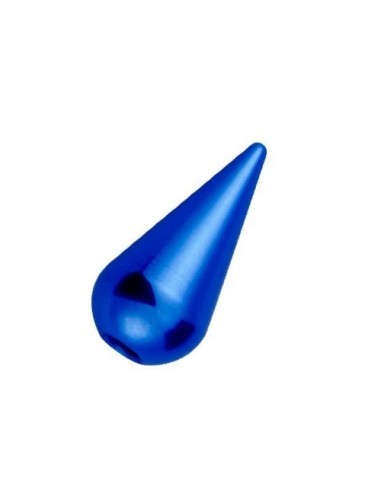 Piercing accessoire Cône en forme de larme fileté 1.2 mm x 3 mm  modèle Bradger