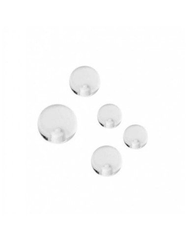 Piercing accessoire boule transparente  acrylique 1.2 mm modèle Banjuis