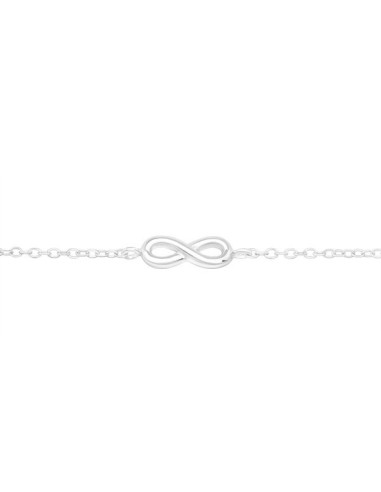 Bracelet infinity argent modèle Allimande