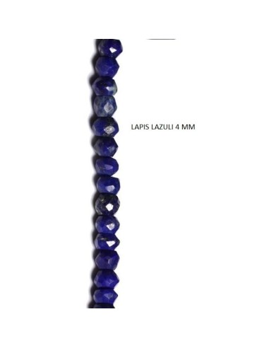 Perle en pierre en Lapis lazuli modèle Anassate