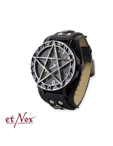 Montre gothique ETNOX "Pentacle Time" modèle Dulhia